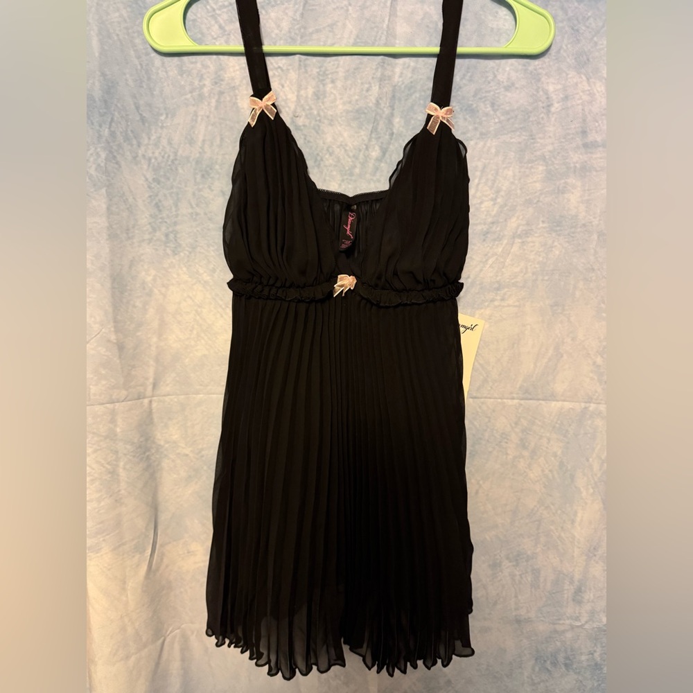 Dreamgirl Black Babydoll Lingerie